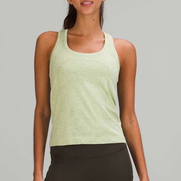 lululemon athletica Tops - Lululemon Swiftly Tech Racerback Tank Top 2.0 *Race Length Creamy Mint - Size: 8
